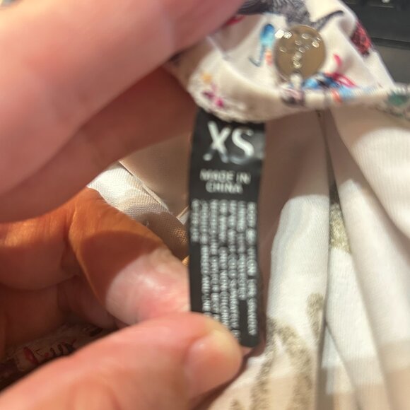 Sam Edelman Safari Animals One-Piece Swimsuit • XS •Halter Tie Cutout Pool Party - Picture 5 of 6